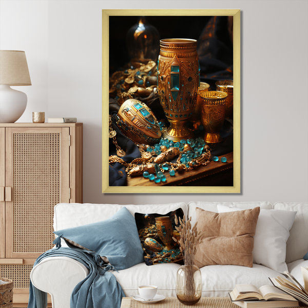 Red Barrel Studio® Egypt Egyptian Treasures II On Canvas Print Wayfair
